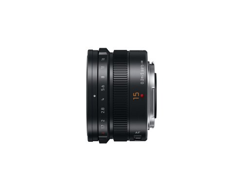 Mejor Panasonic LEICA DG SUMMILUX H-X015 - Objetivo Focal fija para
cámaras de montura M4/3 (Focal 15 mm, F1.7, tamaño filtro 46 mm, lentes
asféricas), negro En línea