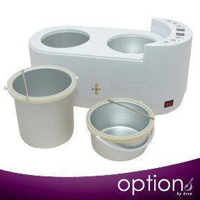 Hive of Beauty 1 and 0.5 Litre Dual Digital Wax Heater