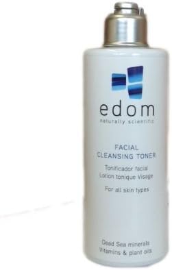 Edom - Facial Cleansing Toner - All Skin Types - Face Toners with Dead Sea minerals, Aloe Vera, Hamamelis and Pomegranate extract - Face Scrubs Unisex - Facial Toner for men and woman - Cleansing Gels &amp; Foams - Peeling Face Mask