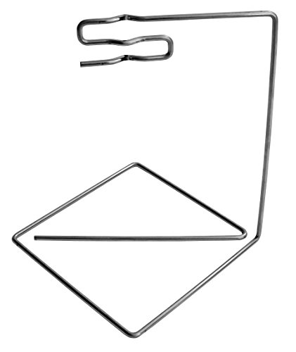 Moser-Stabhalter Halterung für Rankhilfe Tomaten Gartendeko etc. [Rankhilfe, Topf und Untersetzer nicht im Lieferumfang] (Groß mm 250*250*340)