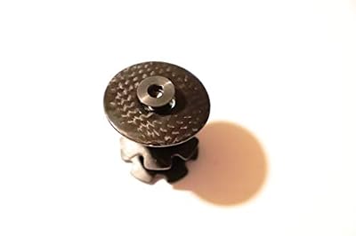 CarbonEnmy A-Head Potence Carbone taux Capuchon avec Griffe en Aluminium + vis en Titane 1 1/8 "