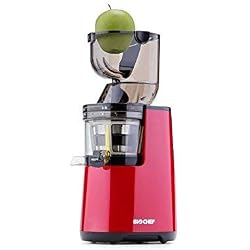 Biochef Extracteur de Jus Biochef Atlas Whole Slow Juicer - Rouge, 250