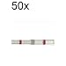 Produktbild 50X Herth+Buss Elparts Lötverbinder 50252640