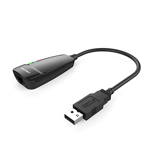 TeckNet® USB 2.0 auf RJ45 Gigabit Ethernet Adapter, Unterstützt 10/100 bit Ethernet