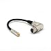 Produktbild HermosaUKnight Exuun 5ft 3.5mm (Mini) 1/8"Stereo Buchse auf XLR Buchse Adapter 0.2M Schwarz