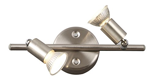 Preisvergleich Produktbild Traditionelle Strahler nickel-matt, chrom - Globo 5739-2