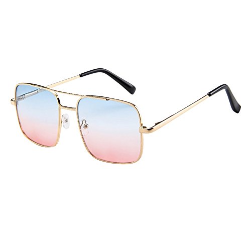 Preisvergleich Produktbild UFODB Sonnenbrillenaufsatz Für Brille Damen Doppelbalken Big Box Herren Sonnenbrillen Polarisiert Unisex überbrille Brillenträger Fit üBerziehbrille Sonnenüberbrille