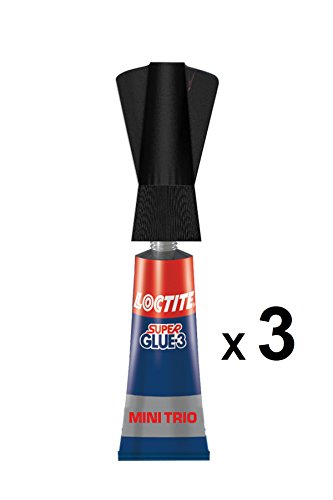 Loctite Super Glue-3 Minitrio  adhesivo universal instant  neo  3 x 1 gr