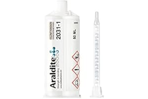 Araldite 2031-1 - Colla epossidica bicomponente per incollaggio composito ad alta resistenza - 50 ml