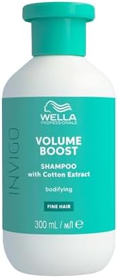 Wella Professionals INVIGO VOLUME BOOST Bodifying Shampoo – Shampoo volumizzante con Volume Boost Blend, ideale per capelli da normali a fini 300 ml