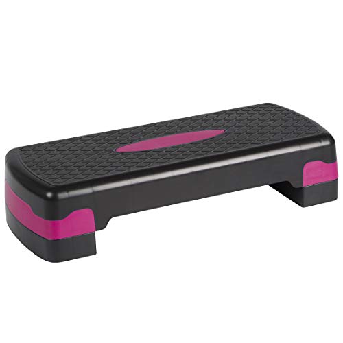 Ultrasport Aerobic Step Board, Various Colours, Step Board, Exercise Equipment, Exercise Board, Multifunctional Fitness Equipment, Fitness Board, Step, Height Adjustable, Home Stepper, Step Bench