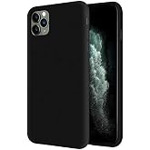 MADNOVA iPhone 11 Pro Max İle Uyumlu Lansman Kılıf İnce Sıvı Silikon 3 Katmanlı Tam Kaplamalı Yumuşak Jel Kau&ccedil;uk Telefon Kılı