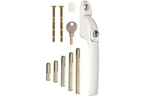 Versa Inline Retro-fit Espag uPVC Window Handle (White)