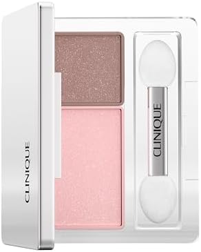 Clinique All About Shadow Duo Eye Shadow Makeup ombretto due tonalità a lunga durata | Tenuta 8 ore, sicuro per gli occhi sensibili, 1.7 g