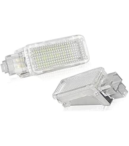 Ysbxitu Autotür Licht TüRbeleuchtung Willkommen Lichter Viererpack für Audi Q3 Q5 Q7 New A8 A7 A6 A3 Q8 E-tron A4L Q5L New A6 LED Auto Einstiegsbeleuchtung Ersatzlicht Zubehör Elegant&Wasserdichte