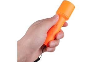 MODOAO Portable LED Diving Flashlight Torch IPX8 Waterproof 200M Range 10M Underwater Diving Fishing Camping Scuba Lante (1 Pack)