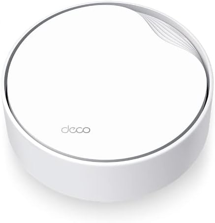 TP-Link Deco X50-PoE Router Mesh WiFi 6, Dual Band AX3000Mbps, PoE(Alimentazione Tramite Ethernet), Porta Ethernet da 2,5 Gbps, Ripetitore WiFi, Access Point, Compatibile con ISP e Modem, Alexa