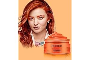COLAYERIST Orange Gel Spray Colorant Cheveux Non Permanent pour Enfants