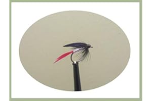 TROUTFLIES UK WET FLIES Barbless Flies, 6 Pack Butcher Wet Trout Flies, Choice of Sizes for Fly Fishing
