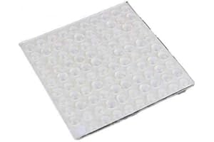 Gumowe podkładki do mebli 100 sztuk przezroczyste samoprzylepne drzwi szafki nóżki do szuflady zderzak Stop izolacja akustyczna podkładka ochronna do powierzchni 8x2,5mm