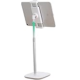 Ugreen Y&uuml;kseklik ve A&ccedil;ı Ayarlı Masa&uuml;st&uuml; Telefon ve Tablet Tutucu Stand Beyaz