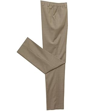 Michele Cappuccino Beige lana Pantaloni 11352681