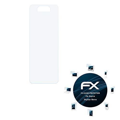 atFoliXScreen Protection Film compatible with Aspire SkyStar Revvo Screen Protector, ultra-clear FX Protective Film (2X)