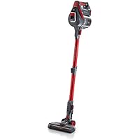 Ariete 2763 Scopa Elettrica Cordless e Aspirapolvere Portatile,Tecnologia Ciclonica Senza Sacco, Batteria al Litio Ricaricabile, 22.2 V, 120 W, 0.8 Litri, Plastica, Rosso/Nero