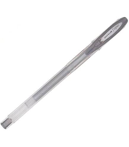 H DUPONT DUS0266C - Penna Per Seta A Punta Fine, Nera/bianca. Ideale Per Contorni E Dettagli Su Seta, Inchiostro Satinato Che Non Cola.