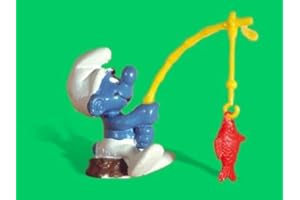 SCHLEICH Pitufo pescando