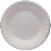 K&ouml;p&uuml;k Tabak 100'l&uuml; Yuvarlak 17 cm Kullan At Tabak