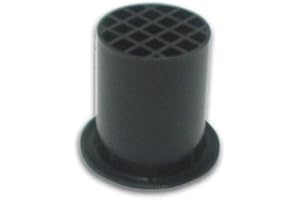 HQ-Power Tuba bass-reflex, do kolumny głośnikowej, z kratką ochronną, Ø 50 x 51 mm, tworzywo sztuczne, czarna