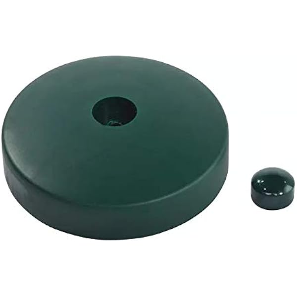 Pali Recinzione Tappi Per 6 Pz. Metallo Zincato 91x91 Mm Pali Di Legno Per Recinzioni - 6