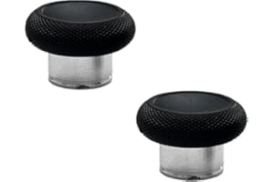 ANGLEPINGPING 2 Pcs Metal Short Thumbsticks Replacement for Xbox Elite Series 2 Controllers, Accessories for Elite Series 2 Controller Replacement Thumbsticks for Xbox Elite Series 2 Controllers (Black)