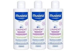 Mustela Liniment Zestaw 3 x 400 ml (w tym 1 butelka z pompką)