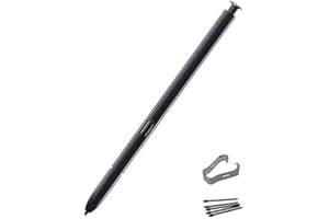 PCTC Galaxy Note 10 Stylus S Pen per touch screen, penna stilo di ricambio compatibile per Samsung Galaxy Note 10 / Note 10 Plus/Note 10 + con punte/pennini senzaBluetooth (nero aura)