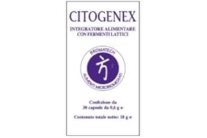 BROMATECH SRL Citogenex Integratore Alimentare Con Fermenti Lattici 30 Capsule