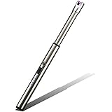 Majome Elektronisches Feuerzeug USB Wiederaufladbare Arc Candle Feuerzeug mit Double Safety Lock Ladeanzeige für Camp BBQs He