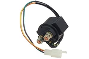 MORTCH MOTORS Anlasser-Relais GY6 125/150ccm für Adly/Herchee AGM Aiyumo Baotian Benzhou Buffalo/Quelle CCF China Scooter Ering Flex Tech Giantco Goes Jiajue Jinlun Jmstar Jonway Kreidler Lifan Longbo Longjia Rex