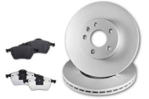 BOSCH BUNDLE Bosch 2 Bremsscheiben belüftet + Bremsbeläge Vorne passend für CHEVROLET SPARK (M300)