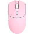 G-Wolves HTS Plus 4k Wireless Gaming Mouse -4k Reporting Rate- PAW3395 Sensor - 50 to 26,000 CPI - 48±2Gram -(Pink)