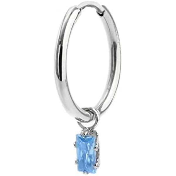 Anello Marlù 18AN111G Stella con zircone azzurro pvd oro