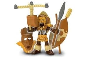 Fisher-Price - X6148 - Imaginext - Helden - Tiger der Jäger - mit Rüstung, Schild, Waffen und Sammelkarte