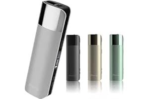 Pluscig S10 Tabakerhitzer Kompatibel mit IQOS HEETS,ICT-Chip-Technologie,250℃-390℃,3500mAh langer Akku für 50 Sticks, OLED-Display, Einstellbare Temperatur, Luxus-Metallgehäuse (Silber)