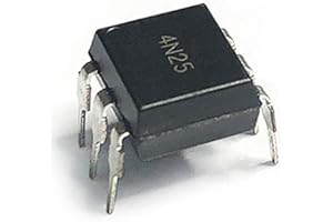 NOBRAND (Confezione da 30 pezzi) optoaccoppiatore 4n25 optoaccoppiatore transistor 1 canale 6-DIP