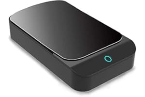 SGerste UV-Sterilisator-Box für Schmuck, Telefon, Desinfektionsmittel mit USB-Ladeanschluss und UV-Licht-Desinfektion für Schlüssel, Zahnbürsten und andere persönliche Gegenstände