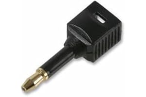 Cable-Core TosLink Optical Adapter to 3.5mm Mini Jack Plug Adaptor