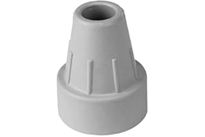 OSSENBERG VERTRIEBS GMBH Krückenkapsel grau 16mm (Ossenberg), Zubehör für Gehstöcke und Unterarmgehstützen