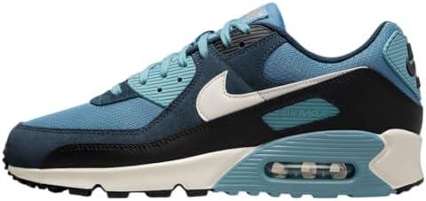 Nike FZ9895-400 Air Max 90 Prm Uomo, Aegean Storm/Pale Ivory-Armory Navy EU 44.5