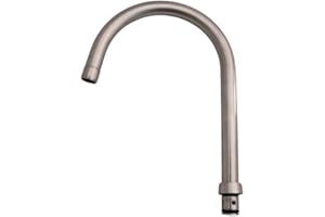 TAPSPARESUK Franke Athena Tap Spout Genuine 1306R 133.0314.655 - Silk Steel
